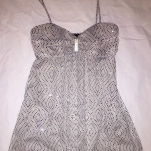 Junior’s Sparkly, Short Formal Dress